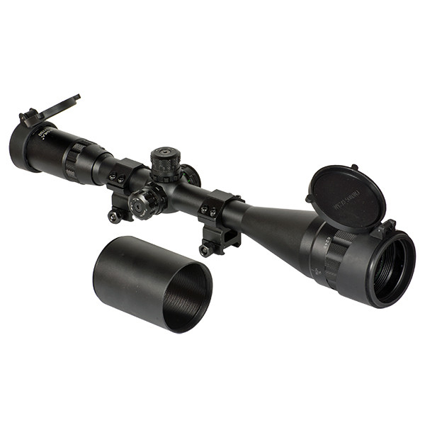 Приціл оптичний Barska Blackhawk 6-24x50 AO (IR Mil-Dot R/G)