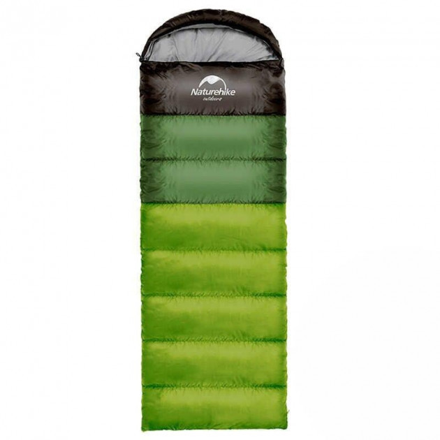 Спальний мішок Naturehike Envelope style U350 NH17S010-D greenery