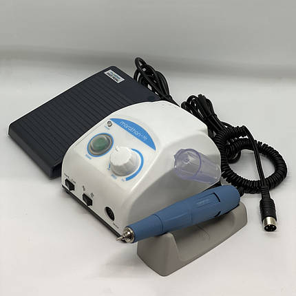 Фрезер Марафон-N7 з ручкою SDE-SH37L(M45) для манікюру і педикюру з реостатной педаллю, фото 1
