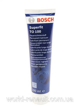 BOSCH (Німеччина) 5000000150 — Універсальне мастило для гальмівної системи SUPERFIT 100 ml, фото 2