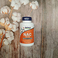 Now Foods NAC 100 veg caps 600 mg with Selenium N-Acetyl Cystein, ацетил цистеїн нау