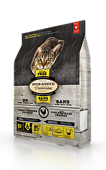 Oven-Baked Tradition adult grain free chicken - беззерновий сухий корм для котів з свіжим м'ясом 1.13кг