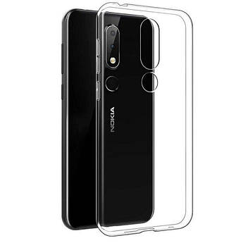 Прозорий силіконовий чохол для Nokia (Нокиа) 5.1 plus