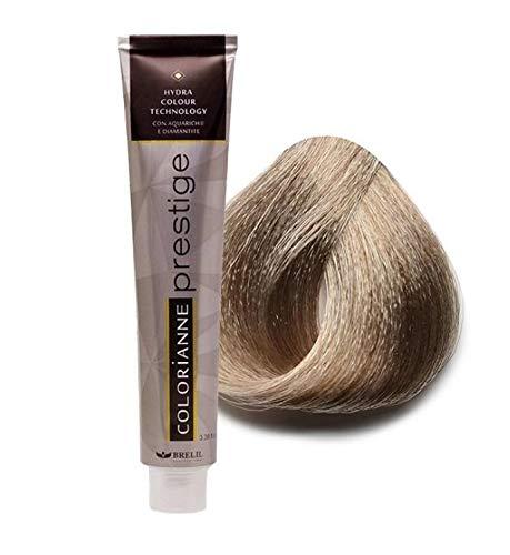 Фарба для волосся Brelil Colorianne Prestige 100мл. 9/10 дуже світлий попелястий блонд