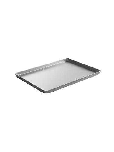 Поднос кондитерский сервировочный 300x200x(H)20 мм цвет серебряный ...