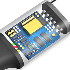 Кабель для зарядки телефона/ смартфона Baseus Rapid USB - Type-C 2A 1 м Індикатор Чорний (CATSU-B01), фото 5