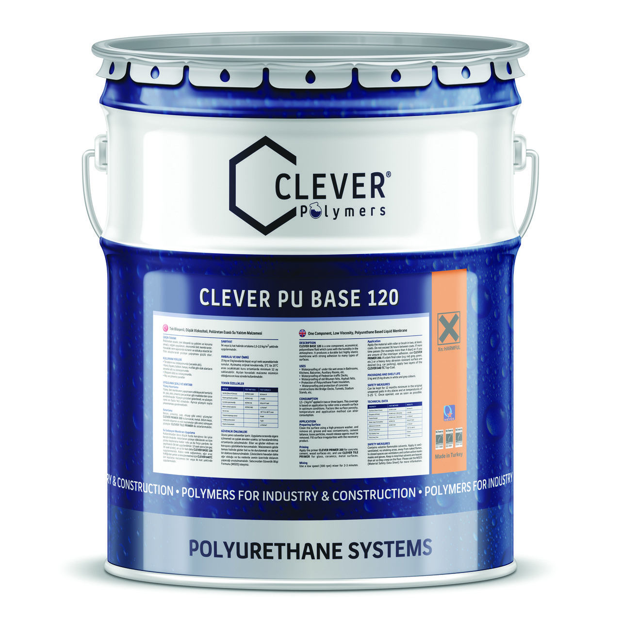 Еластичне покриття Clever PU Base 120