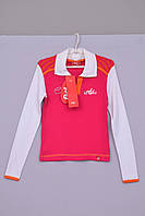 Джемпер блуза світильників для дівчаток трикотажний Л-169 зріст 122 - 128 малиновий