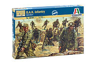 Набор пластиковых фигур WWII DAK INFANTRY NORTH AFRICA. 1/72 ITALERI 6099