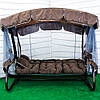 Гойдалки садові GreenGard Аланія Гойдалка з відкидною спинкою та москітною сіткою "Безкоштовна доставка", фото 5