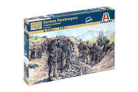 Германские парашютисты. Набор фигур в масштабе 1/72. ITALERI 6134