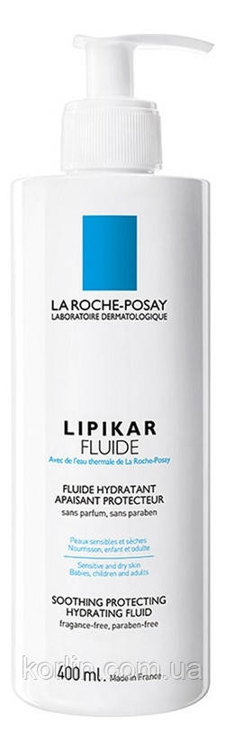 La Roche-Posay Lipikar Fluide Hydratant Зволожувальна Емульсія для Тела та Обличчя Ля Рош-Позе Ліпікар Флюїд