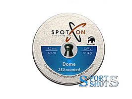 Кулі Spoton 4.5 мм, 0.67 г, 250 шт "Dome"