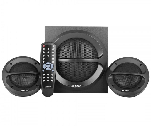 Комп'ютерна акустика F & D А111X 13Вт + 2x11Вт Black, фото 1