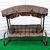 Гойдалки садові GreenGard Аланія Air Гойдалка з відкидною спинкою та москітною сіткою "Безкоштовна доставка", фото 2