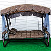 Гойдалки садові GreenGard Аланія Air Гойдалка з відкидною спинкою та москітною сіткою "Безкоштовна доставка", фото 3