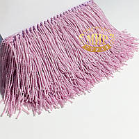 Стеклярусная тесьма, Purple-Pink, высота 8 cм*1м