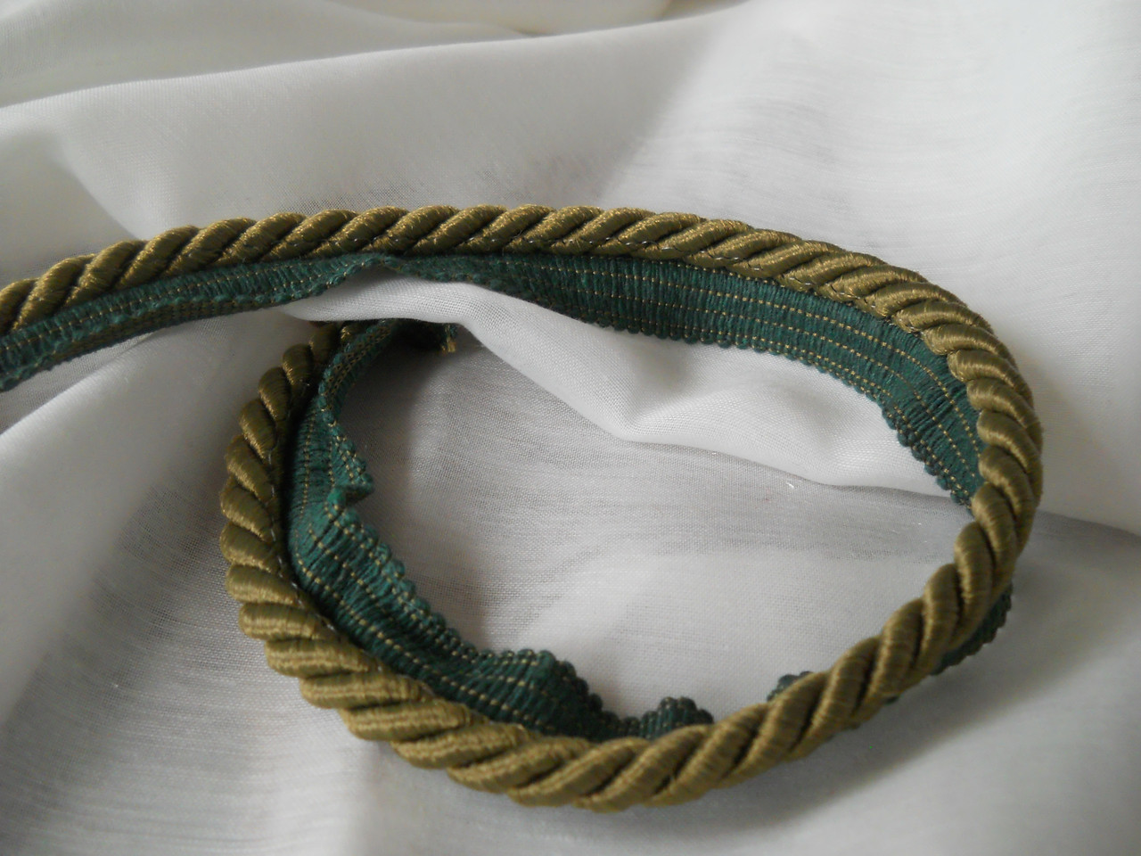 Шнур декоративний з кантом F1-7 col.606 (Польща), фото 1