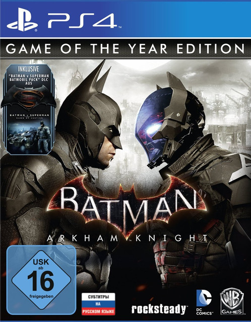 Batman Arkham Knight Game Of The Year Edition (PS4, Русские Субтитры ...