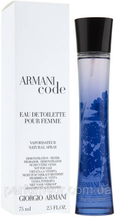 Armani Code Pour Femme Giorgio Armani edt 75 ml TESTER, фото 1