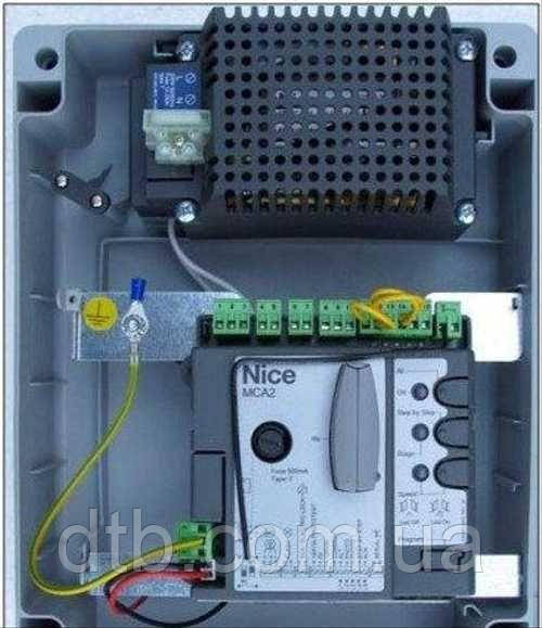 Плата MCA2 Блока Nice MC424 L Для Управления Распашными Воротами.