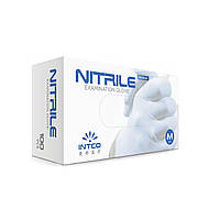 Перчатки Нитриловые белые Размеры: M,L(100 шт)