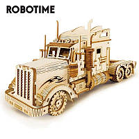 Деревянный конструктор Robotime - Тяжелый грузовик / Heavy Truck, ROKR MC502