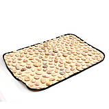 Килимок масажний "Натуральна галька" 60х40 см Ортек, фото 2