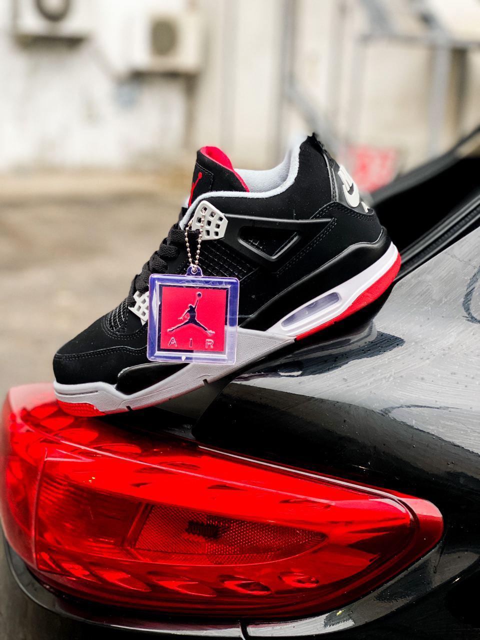 Кросівки чоловічі Nike Air Jordan 4 Retro White (найк аїр джордан білі)