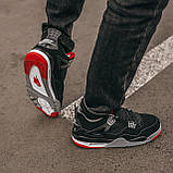 Кросівки чоловічі Nike Air Jordan 4 Retro White (найк аїр джордан білі), фото 10