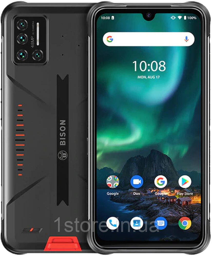 Захищений смартфон Umidigi Bison 6/128 GB, NFC, 5000 мА·год,, фото 1