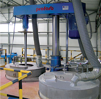 Дисольвер під дежу (поворотні) PMM, фото 1