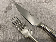 Набір ніж і вилка для м'яса ZEPTER (Цептер) оригінал, неіржавка сталь, Швейцарія, фото 3