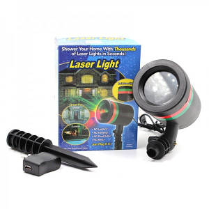 Дискотечний диско лазер LM70S RGB 7 кольорів+стробоскоп