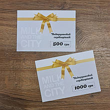 Подарунковий сертифікат на 500 грн.