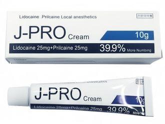 J-PRO Корея 10 г Знеболюючий анестезія - Numb Крем анестетик Лідокаїн 2.5% Прилокаїн 2,5%