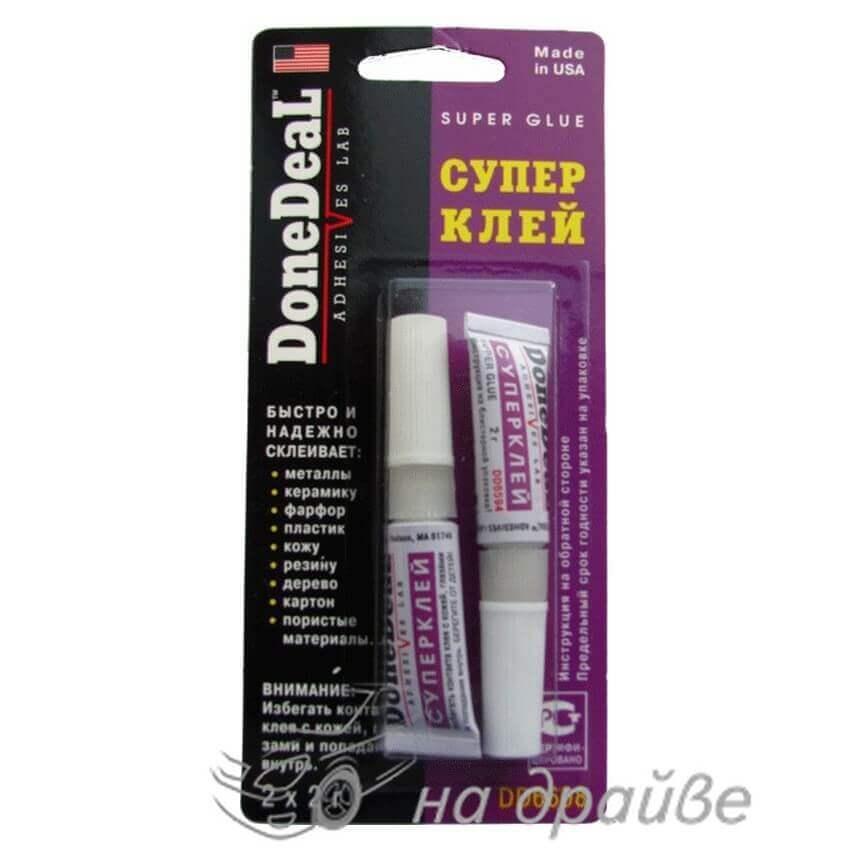 DD6608 2х2гр Суперклей (-50 +95°С) Done Deal