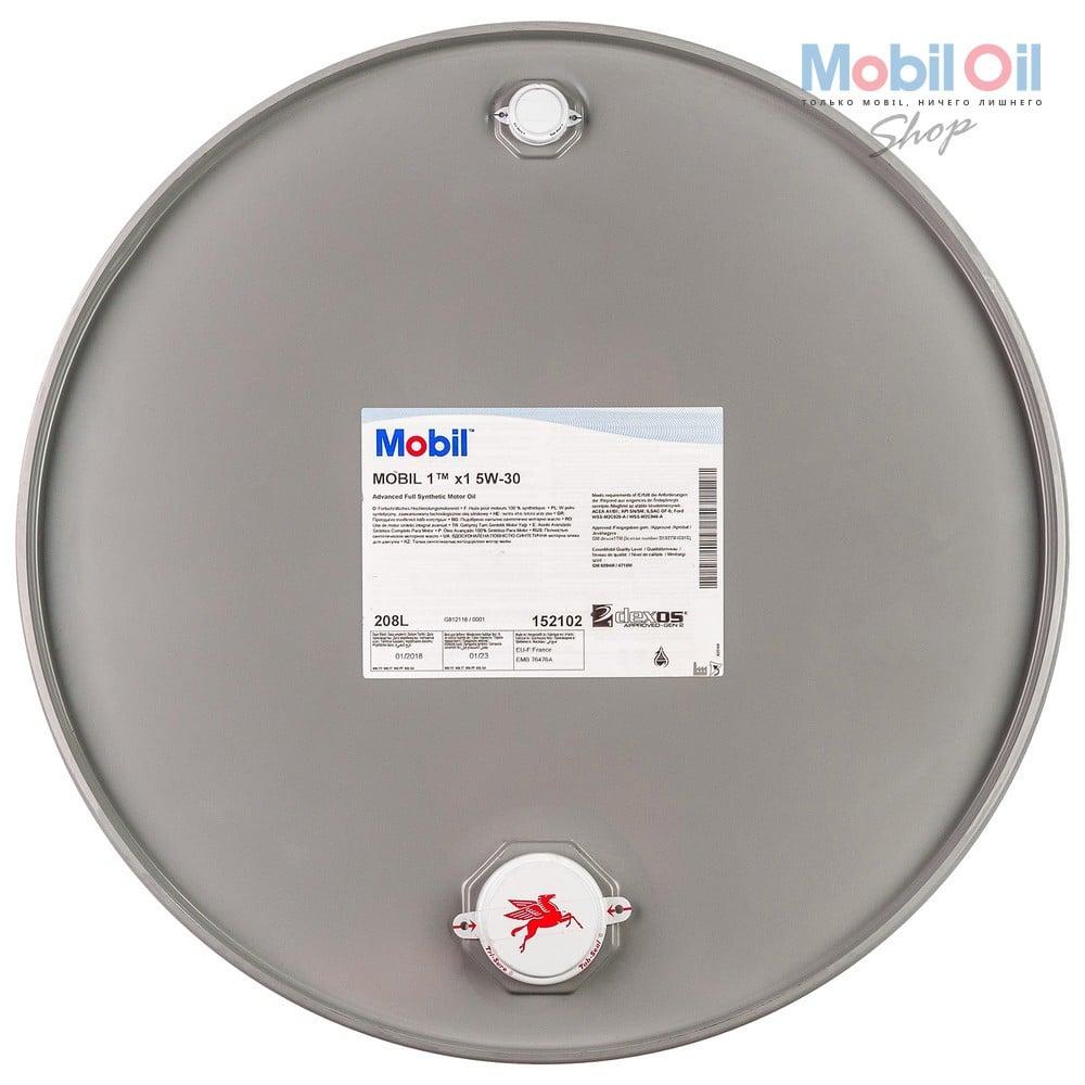 Масло Mobil X1 5W-30 бочка 208л. 152102