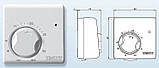 Регульований Термостат кімнатний діапазон 5°C - 30°C. З механічним вимикачем, фото 2