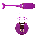 Віброяйце з пультом, вібро яйце з плавцем USB, інтимні іграшки стимулятори, фото 7