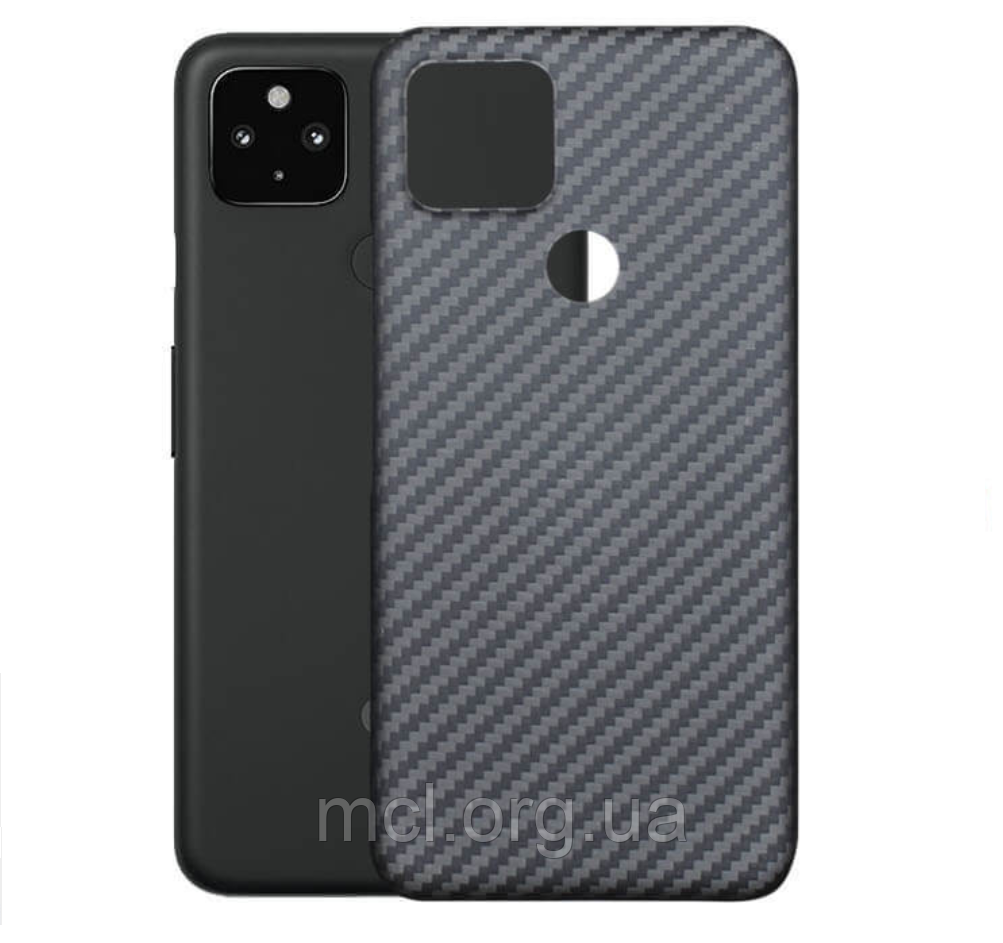 Карбоновий чохол для Google Pixel 4a 5G Karbon case