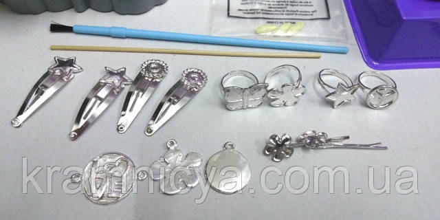 Набор для девочки с витражными красками