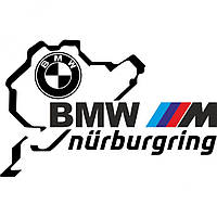 Виниловая наклейка на автомобиль - BMW M Nurburgring | БМВ М Нюрбургринг v3
