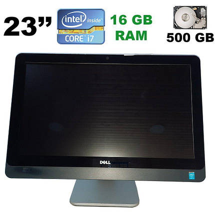 Моноблок Dell 9020 / 23" (1920x1080) Touch / Intel Core i7-4770 (4(8) ядра по 3.4 - 3.9 GHz) / 16 GB DDR3 /, фото 2