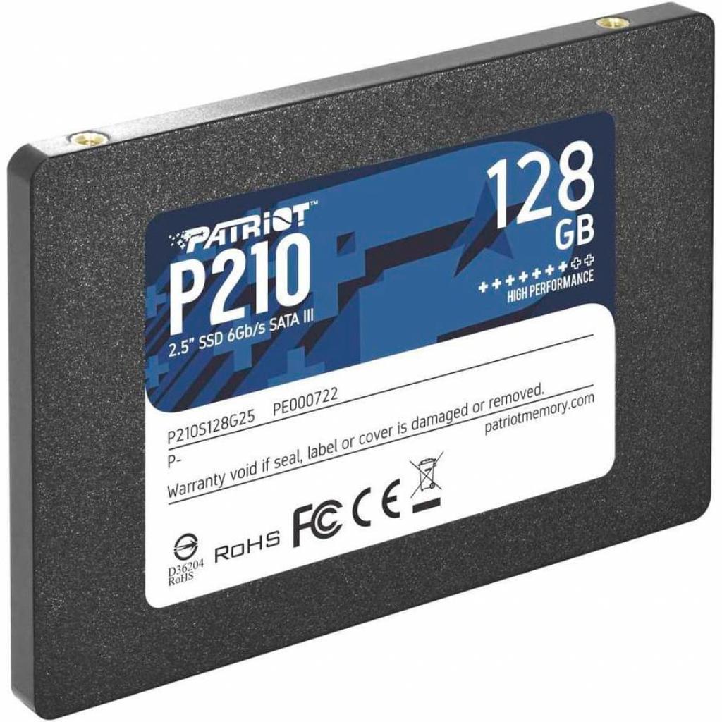 Накопичувач SSD Patriot P210 128 GB SATA III TLC (P210S128G25)