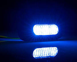 Сигнальний ліхтар Fristom синій з кабелем FT-210 N LED, фото 4