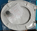 Сидіння для унітаза з мікроліфтом NOVA QUEEN дюропласт, фото 4