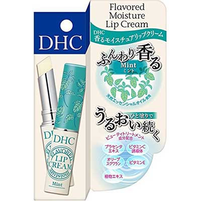 DHC Fragrant Moisture Lip Cream Rosemary Гігієнічна помада з ароматом м'яти, 1,5 г