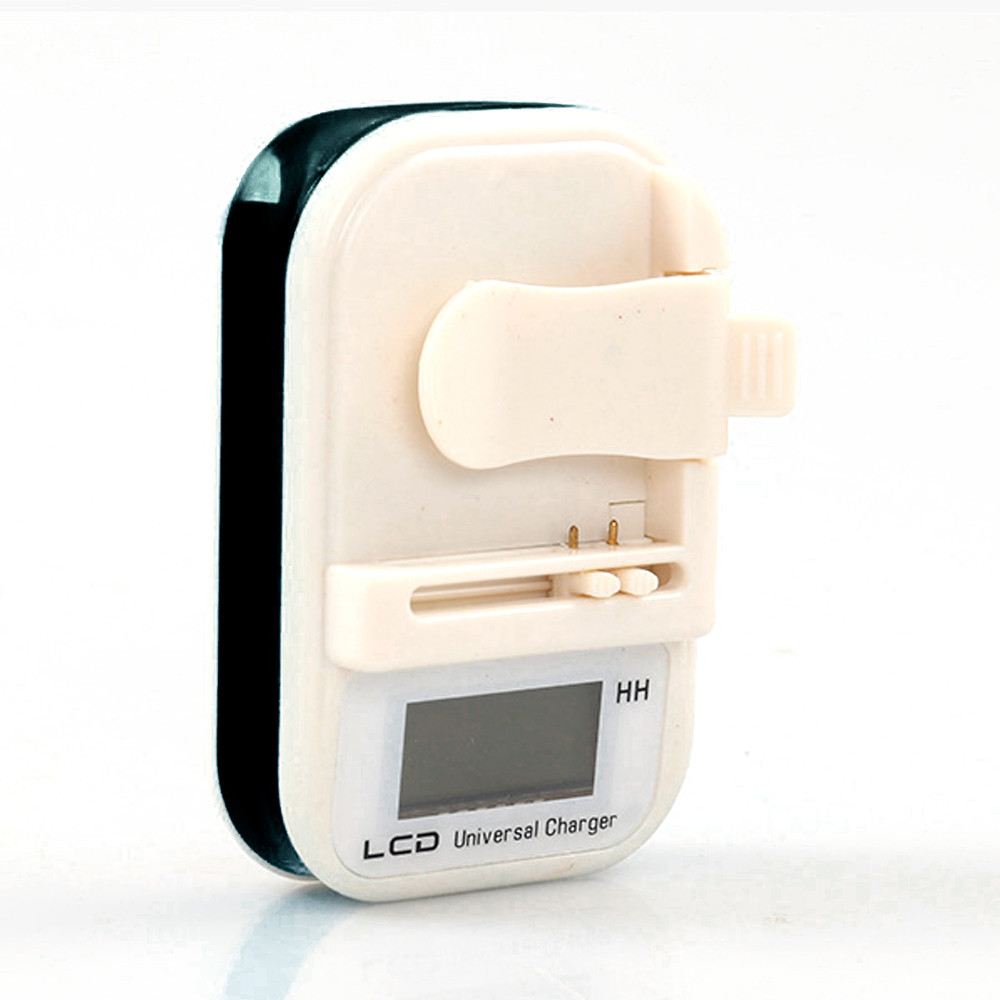 Універсальний зарядний пристрій з LCD LXF813 для батарей 4.25 V 0.25 A, 220 V, 1* USB-вихід, Black, Box