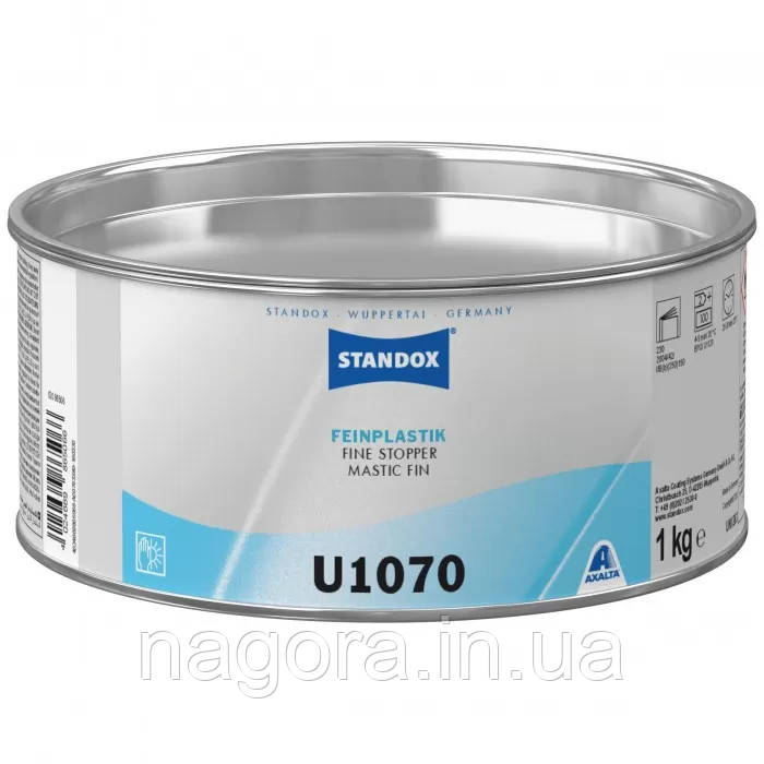 Дрібнозерниста шпаклівка Standox Fine Stopper U1070 (1кг + затверджувач)